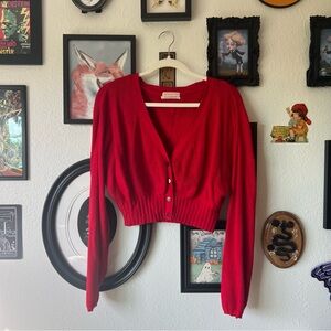 urban outfitters cropped cardigan